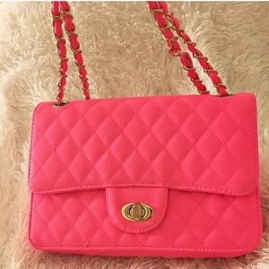 Bright Pink Purse